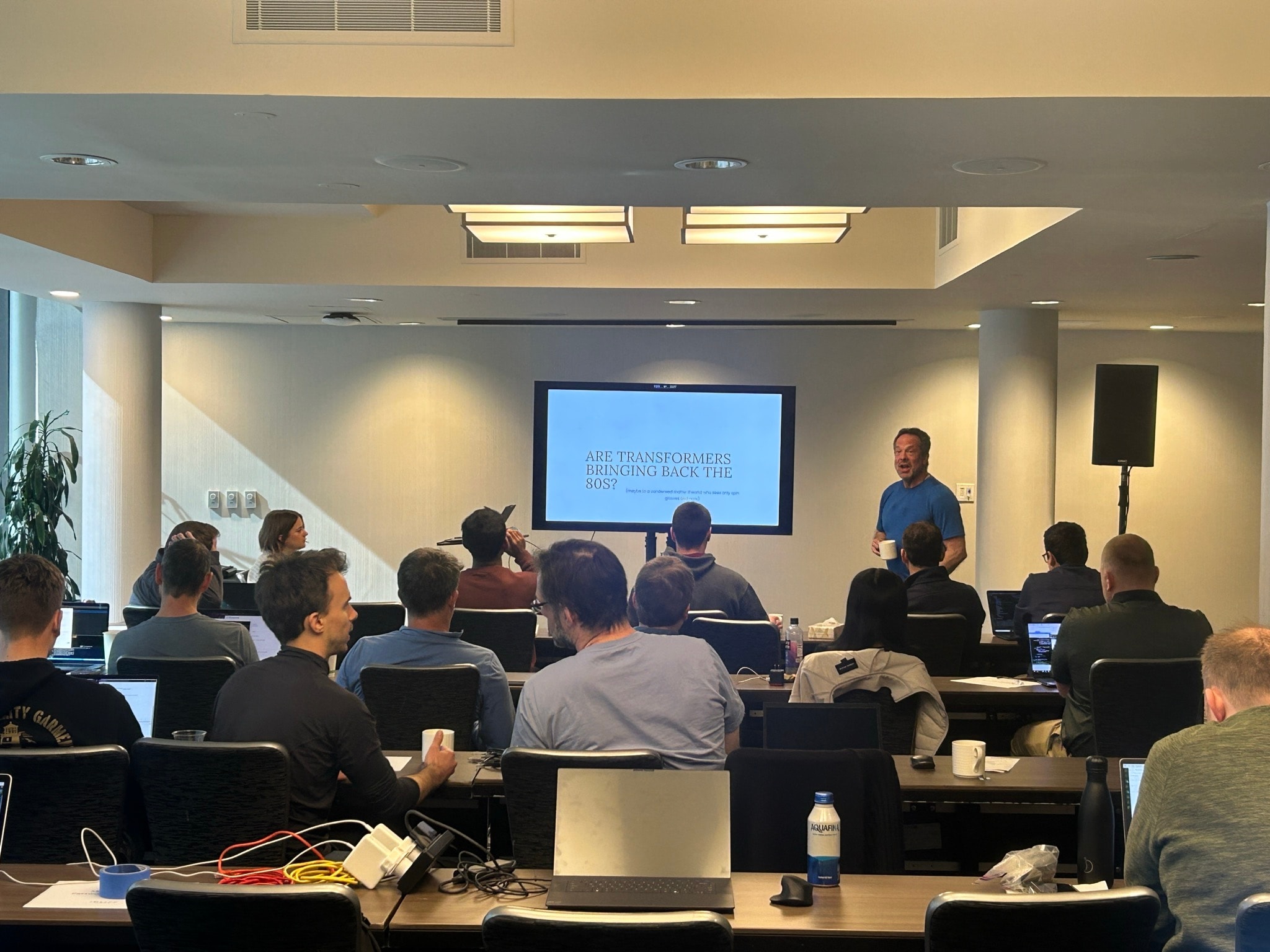 Colleagues at a session during the Salt Lake City offsite